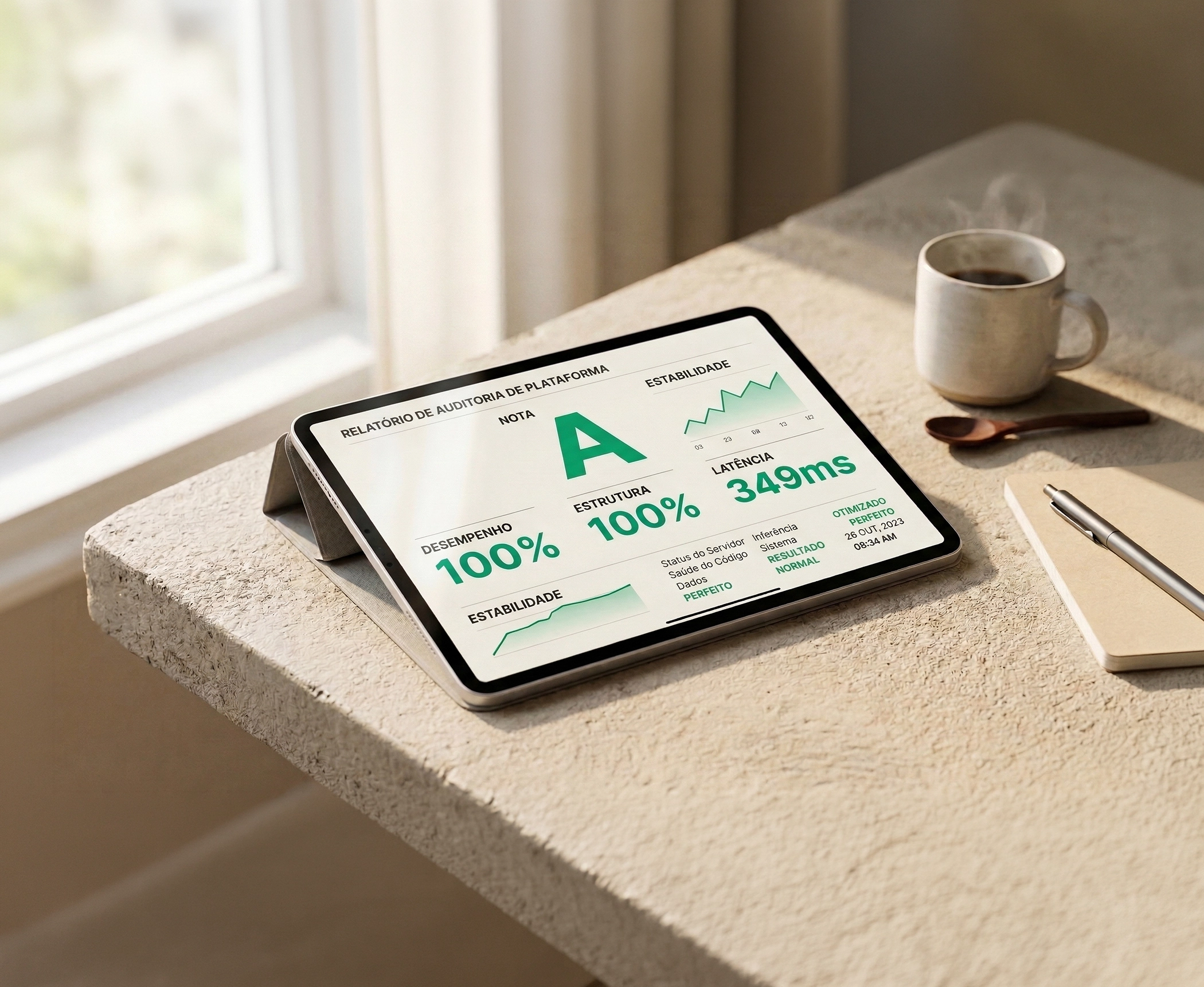 Preview do projeto de Auditoria de Retenção.